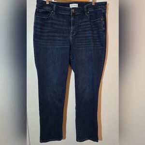 Lane Bryant Blue Straight Leg Jeans Classic Style